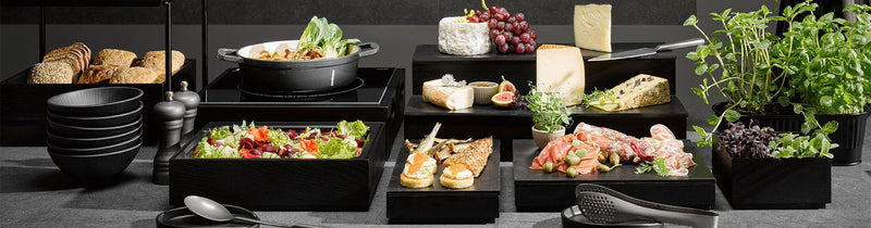 Buffet e expositor